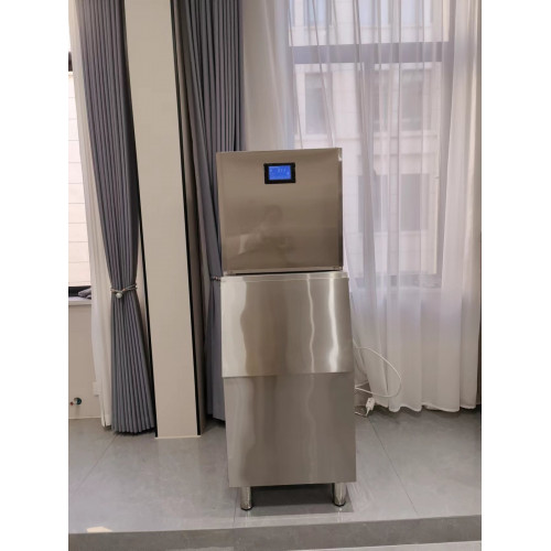 Льдогенератор кубикового льда AIPICA K-500BP A/W