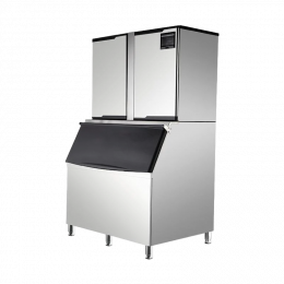 Льдогенератор кубикового льда AIPICA K-1000BMC A/W